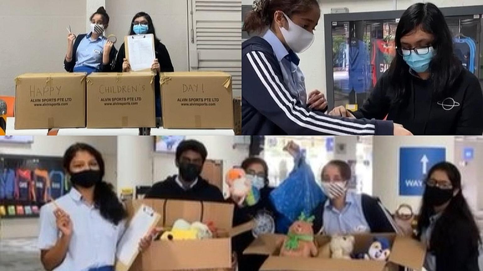 Toy donation to underprivileged kids, Singapore News Tabla