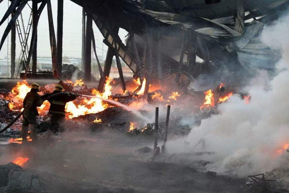 Ledakan di gudang barang dekat Bandara Tashkent – World News Ledakan di gudang barang dekat Bandara Tashkent – World News