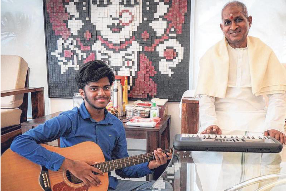 Virtuoso Lydian creates music for film tabla News India News Tabla