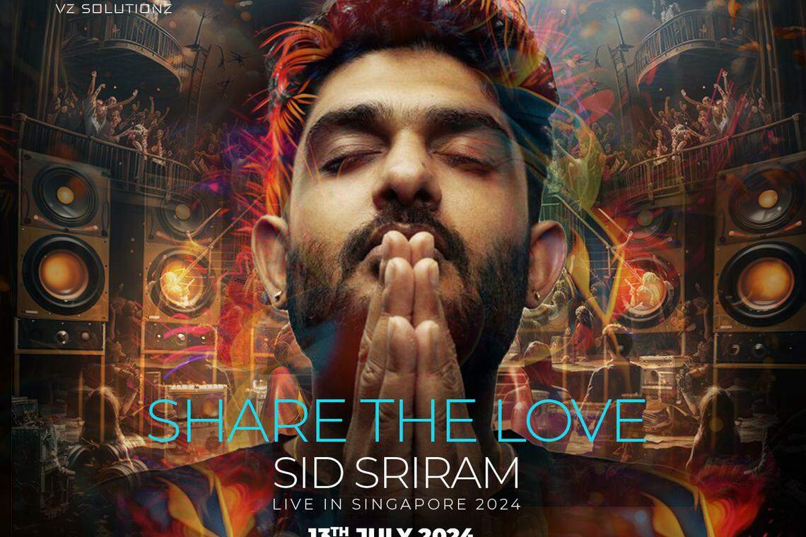 சிங்கப்பூர் எக்ஸ்போவில் சித் ஸ்ரீராமின் இசை நிகழ்ச்சி  