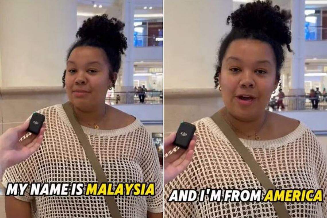 அமெரிக்க சுற்றுப்பயணியின் பெயர் மலேசியா!