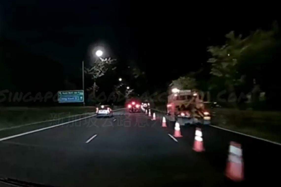 தீவு விரைவுச்சாலையில் இரு விபத்துகள்: மோட்டார்சைக்கிளோட்டி மரணம்