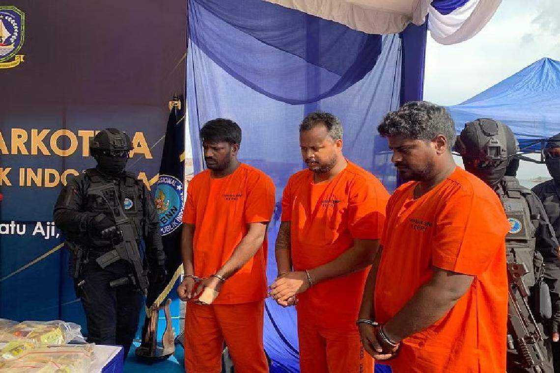 கப்பலில் பெருமளவிலான போதைப்பொருள்; இந்தியர்கள் மூவர் கைது