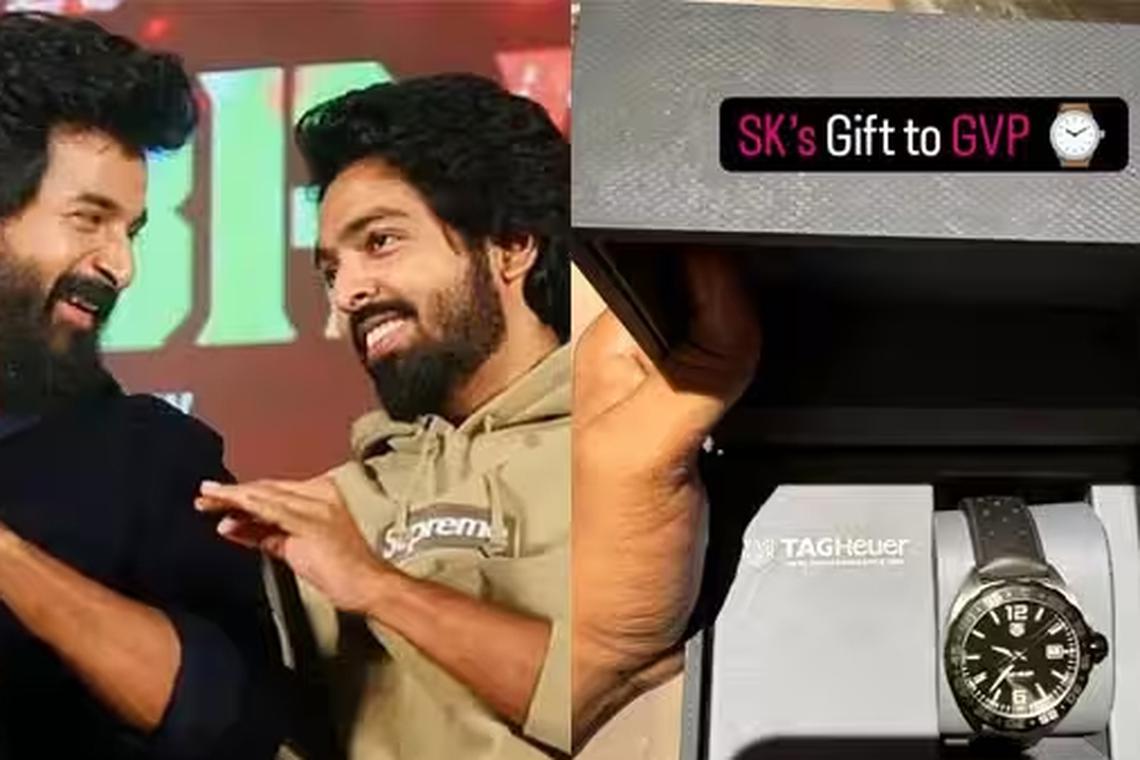 ஜி.வி. பிரகாஷ் குமாருக்கு விலையுயர்ந்த கைக்கடிகாரம் பரிசு